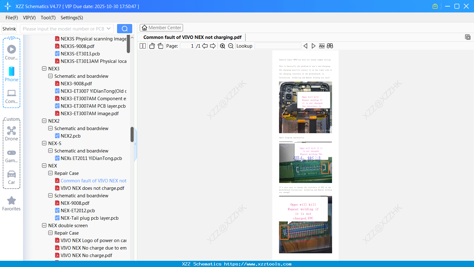 Common Fault Of VIVO NEX Not Charging